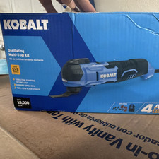 Kobalt 4A 120V Corded Oscillating Multi-Tool Variable Speed 18000 OPM