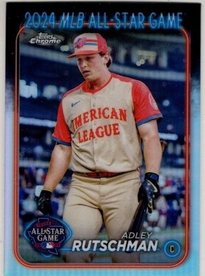 2024 Topps Chrome Update Baseball Adley Rutschman No. ASGC-1 Baltimore Orioles