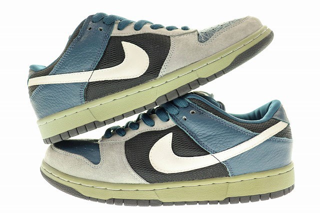 【US10】NIKE DUNK LOW PRO SB FUTURA 2003 Men 10.5US Dunk Low Pro Sb Futura 2003 304292-013 Shark