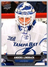 2013-14 Upper Deck Anders Lindback Tampa Bay Lightning #88
