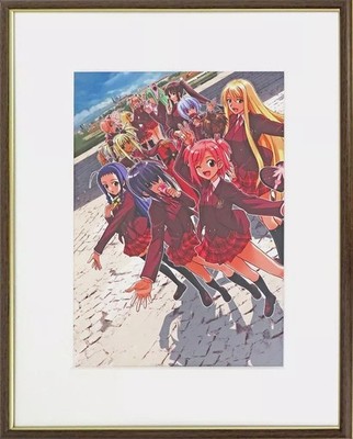 UQ HOLDER! Official Illustration Board Mahou Sensei Negima! 2 Anime Art Print