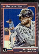 2021 Donruss #1 Brandon Lowe Holo Blue