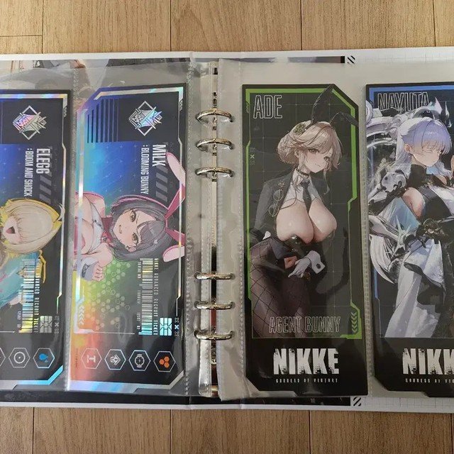 Victory Goddess Nike Ticket Collector Book Ver.5 + Extras