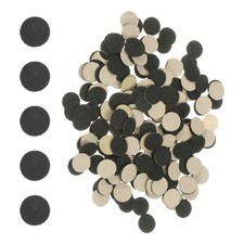 240 Pcs 12mm Black Adhesive Felt Circles Felt Fabric Pre Cut Felt Craft Stickers