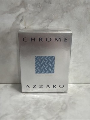 CHROME AZZARO Eau de Toilette 50ml Vaporisateur Spray 1.69 oz New / sealed