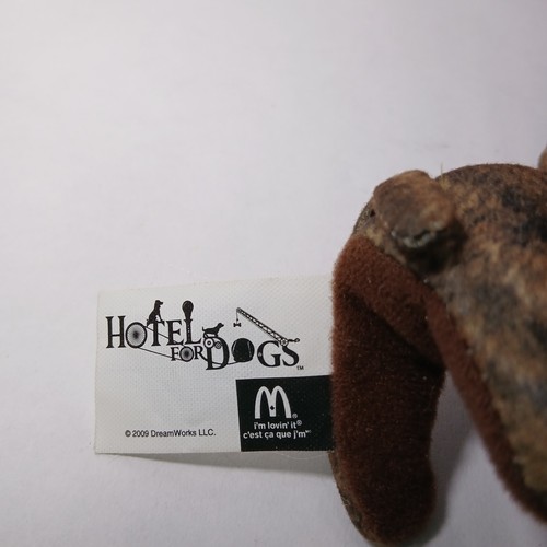 McDonalds Hotel For Dogs Lenny Promotional Toy 2008 Plush With Tags - Picture 4 of 5