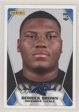 2020 Panini NFL Sticker & Card Collection Derrick Brown #94 Rookie RC 0w8. rookie card picture
