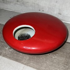 Ikebana Red Frog Pin Type Stoneware 1970-1980...