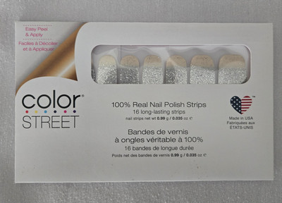 Color Street Nail Polish Strips RETIRED Glitter Dripping in Diamonds USA SELLER