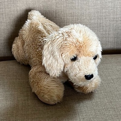 Aurora Golden Retriever Labrador Weighted Pellets In Paws & Belly Plush Cute 12 