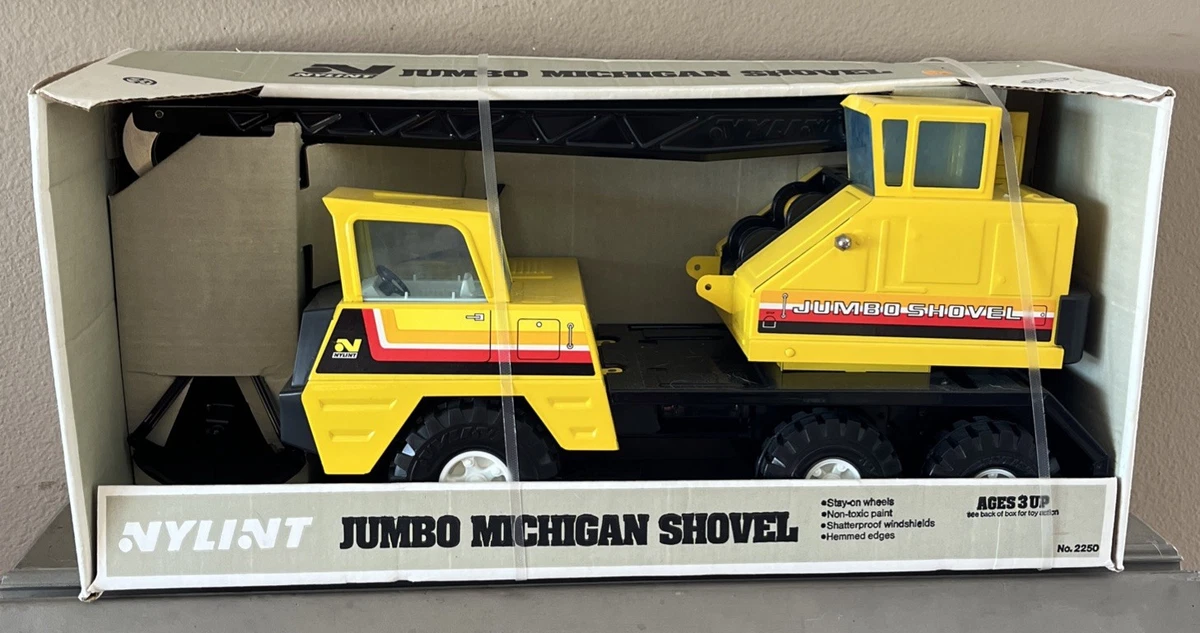レトロ　NyLint ジャンボダンプカー　ビッグベン Vintage Nylint Construction Dump Truck Jumbo 70s Pressed Steel Toy