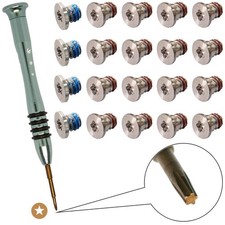 2 Sets Replacement Screws with Screwdriver for MacBook Pro 13 or 15 inch Reti...