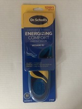 Women s Dr.Scholl s EnergizingComfort Messaging gel Insoles Size 6-10