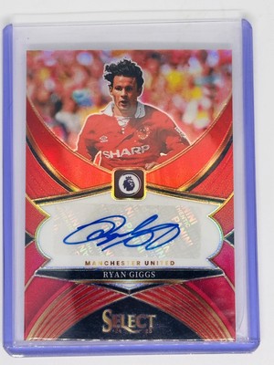 2024-25 Panini Select Premier League - Ryan Giggs Red Signatures #SS-RG