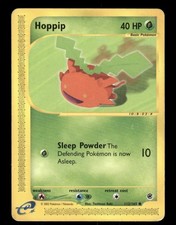 Hoppip 112/165 Common Expedition Base Set Pokemon Heavily Played