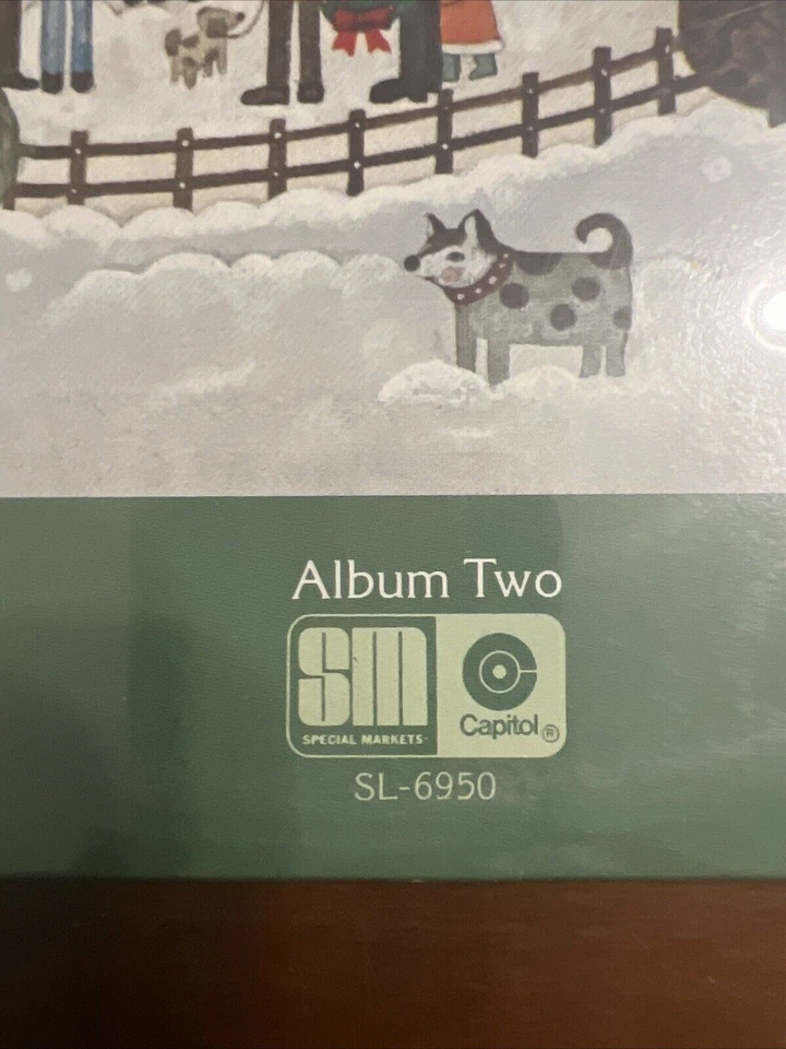 Винтажный Christmas America альбом два (винил, новый и запечатанный) Capitol SL-6950 (1974) - Изображение 3 из 4