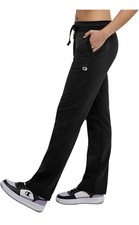 Champion Powerblend Athleticwear Black Fleece Drawstring Pants Size 2XL Unisex