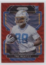2021 Panini Prizm Rookie Red Wave Prizm 47/149 Tre' McKitty #416 3hd