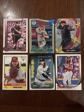 Rhett Lowder Rookie Card Lot (6) Cincinnati Reds RC