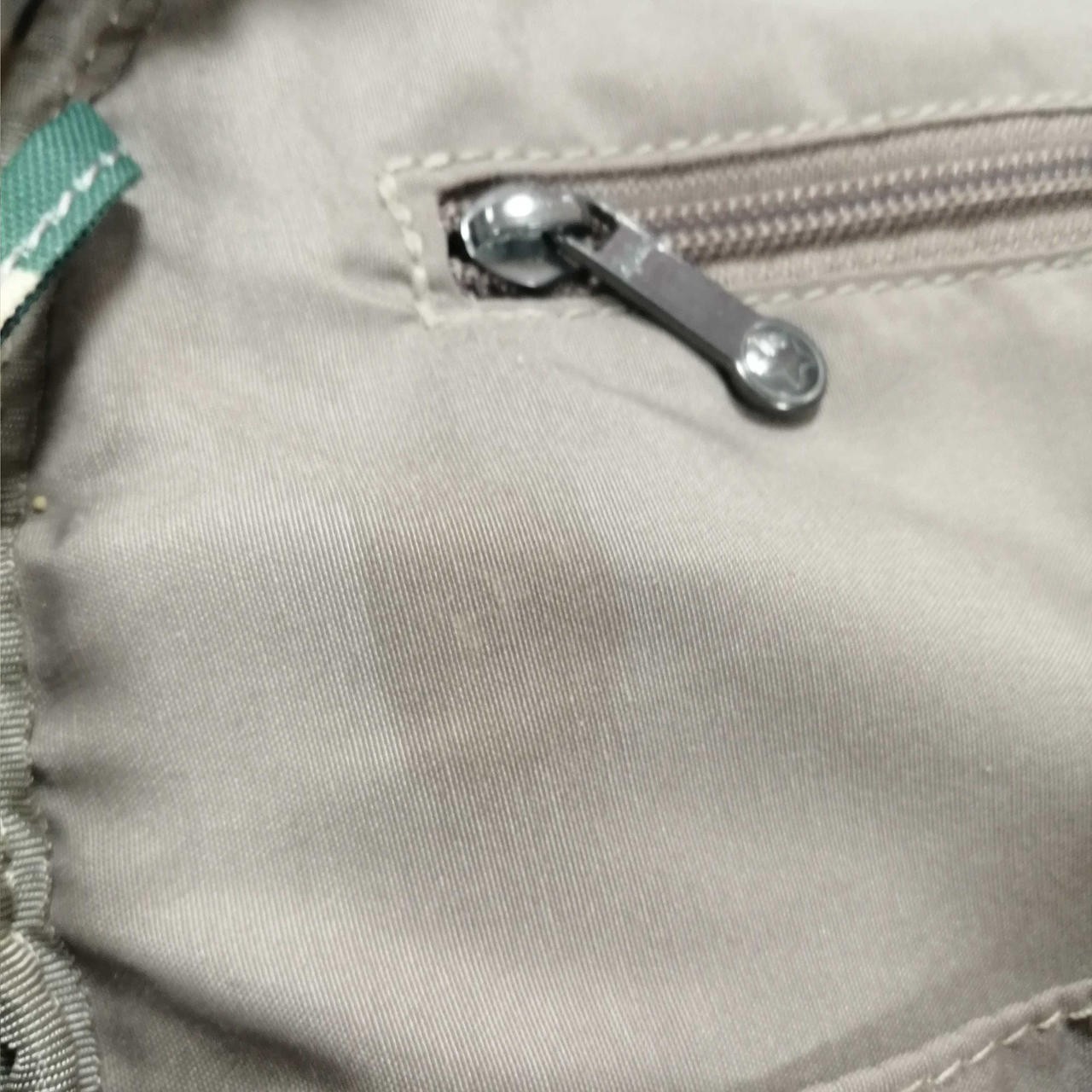 All Over Pattern Backpack Kipling Model Green x Y… - image 15