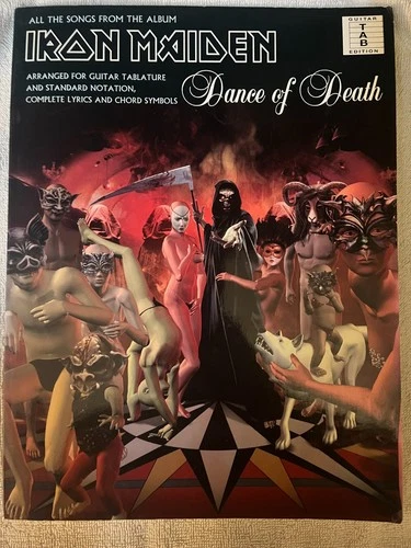 Iron Maiden - Dance of Death - Guitar Tab / Tablature Book
