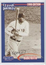 1998 Starting Lineup Cards Classic Doubles Babe Ruth HOF 2h0