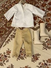 1978 Luke Skywalker Clothes Boots 12" inch Kenner Vintage Figure Star Wars 1979