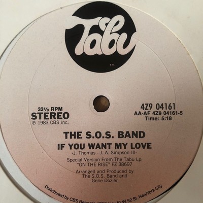 12  The S.O.S. Band-If you want my love
