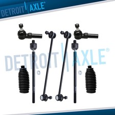 Brand New 8pc Front Suspension Tie Rod Sway Bar Kit For 2001-2006 Mazda Mpv