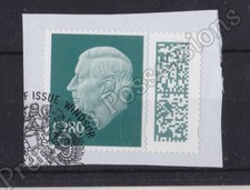 GB SG V5027 USED STAMP FDI 2024 £2.80 BLUE-GREEN M24L MAIL (16/08/24)