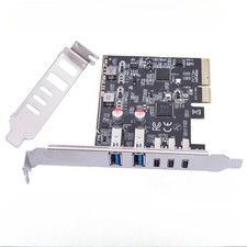 PCI-E Desktop USB 3.1 Type-A  Type-C Extension 10Gbps