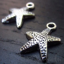 Starfish Wholesale Ocean Nautical Charm Pendants C1526 - 20, 50 Or 100PCs