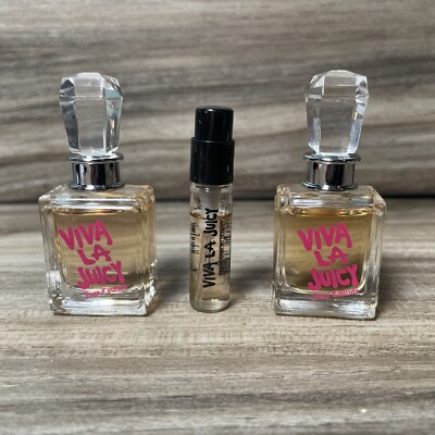 JUICY COUTURE VIVA LA JUICY PARFUM SPLASH 0.17fl. oz. NEW WITHOUT BOX Plus Mini
