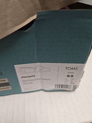 Toms Alpargata Womens Size 9.5