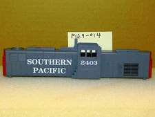 P129-014 SOUTHERN PACIFIC CENTURY 415 DIESEL BODY SHELL HO SCALE IHC/MEHANO NEW