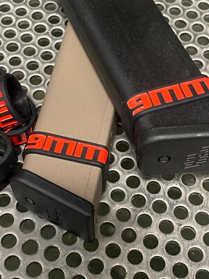 9mm Magazine ID Bands 9mm Mag ID Bands PREMIUM QUALITY THICKER 