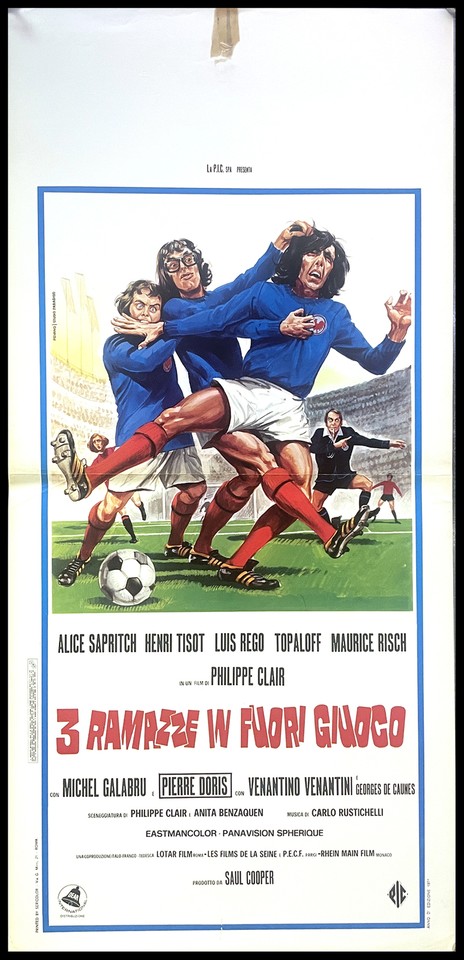 Locandina di TRE RAMAZZE IN FUORI GIOCO (1973)