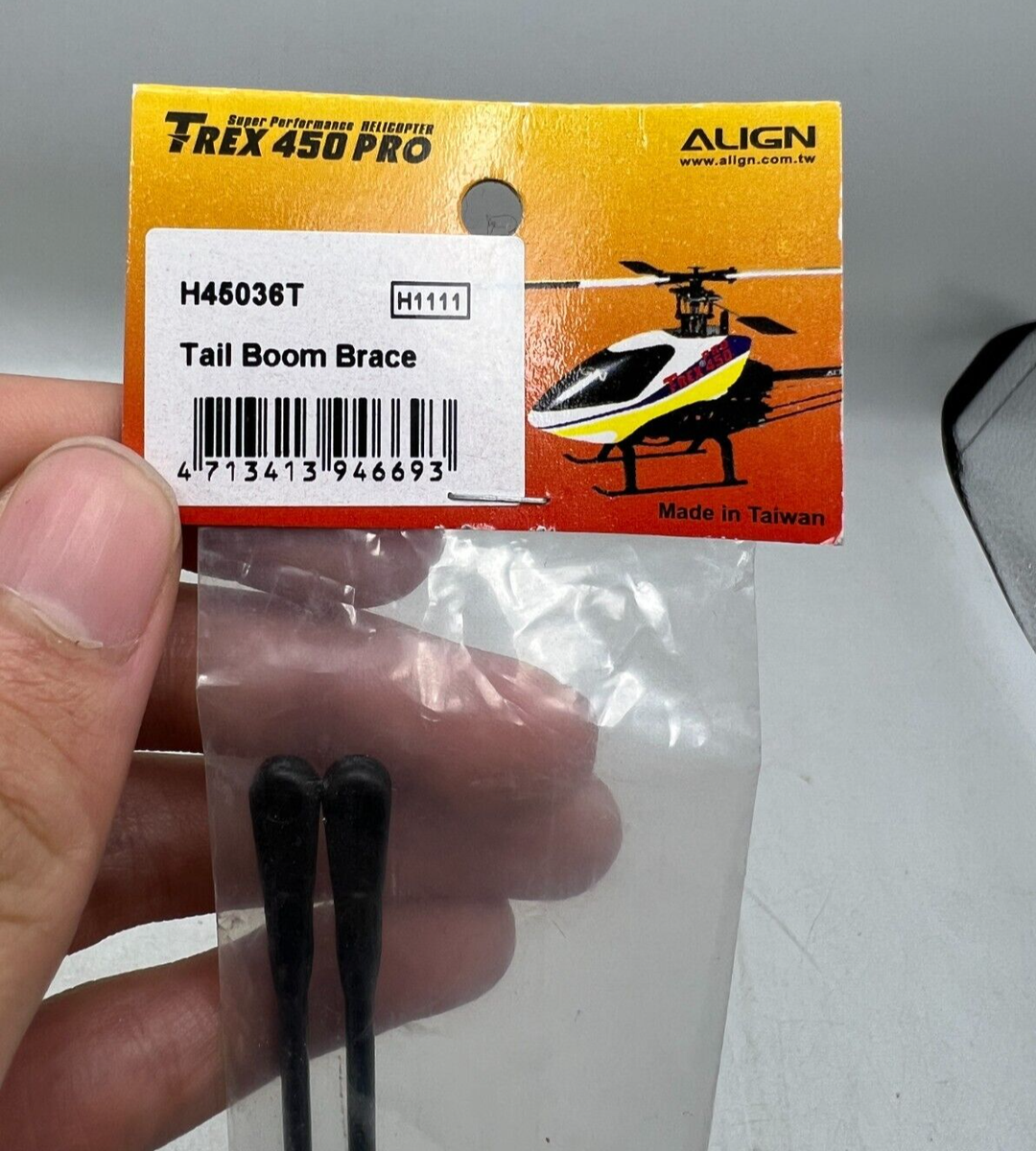 Align Trex 450 Pro H45036T Tail Boom Brace RC Helicopter
