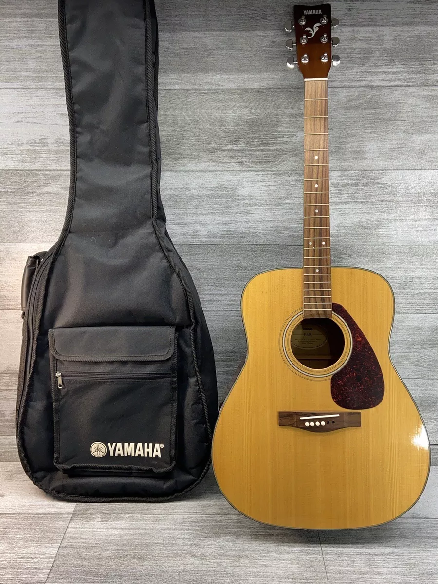 Yamaha F 325 Acoustic Guitar With Padded Soft Case Gig Bag Backpack