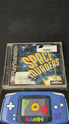 Space Invaders (Sony PlayStation 1) PS1 CIB Complete