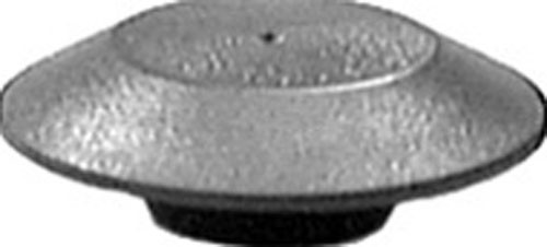 100 Flush Sheet Metal Plug Plastic 3/8" Hole Black - Bild 1 von 3