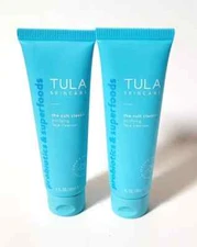 2 x TULA Skincare The Cult Classic Purifying Face Cleanser 1 fl oz NEW!!!