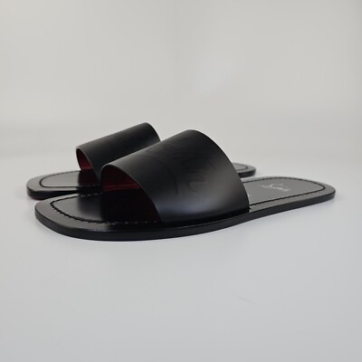 Christian Louboutin Black Slide Sandals Take It Easy - Mules - Rubber - Black - Men - Christian  main image 4