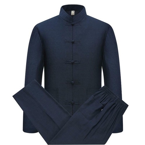 Traditional Chinese Tang Suit Jacket Outfit Kung Fu Taichi Martial Art Uniform - Picture 13 of 14