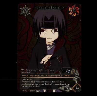 NARUTO ナルトカードゲーム CCG うちはイタチ PR Foil NARUTO ナルトカードゲーム CCG うちはイタチ PR Foil