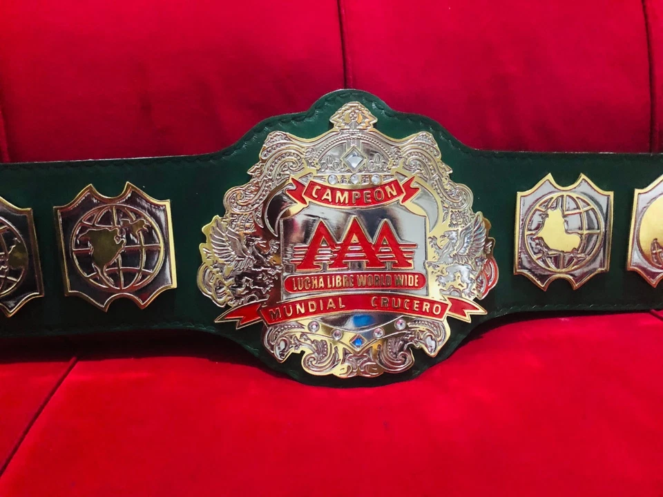 Пояс чемпиона AAA Lucha Libra в тяжелом весе копия названия пояс взрослого размера 2 мм - Изображение 2 из 4