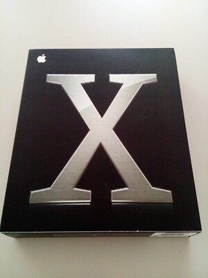Vintage Apple Mac OS X 10.3 Panther, Deutsch - Box