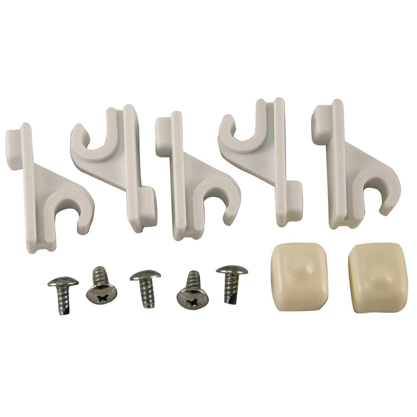 Schulte 1464666511 Adjustable Pole Clips And Caps eBay