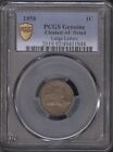 1858 Pcgs Certified Us Mint Flying Eagle Cent Almost Uncirculated Large Letters