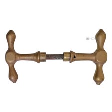 Poignée de Porte Garniture Biedermeier Tournante Vieux Cube Antique 8er Vk
